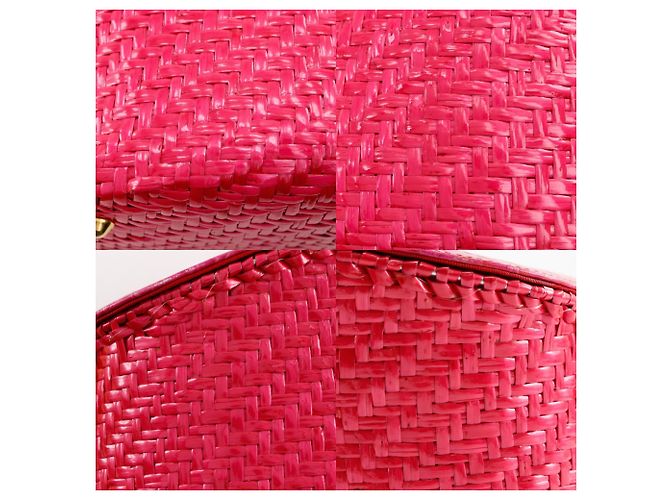 Borsa a cestino Fendi in rosa - vista 11