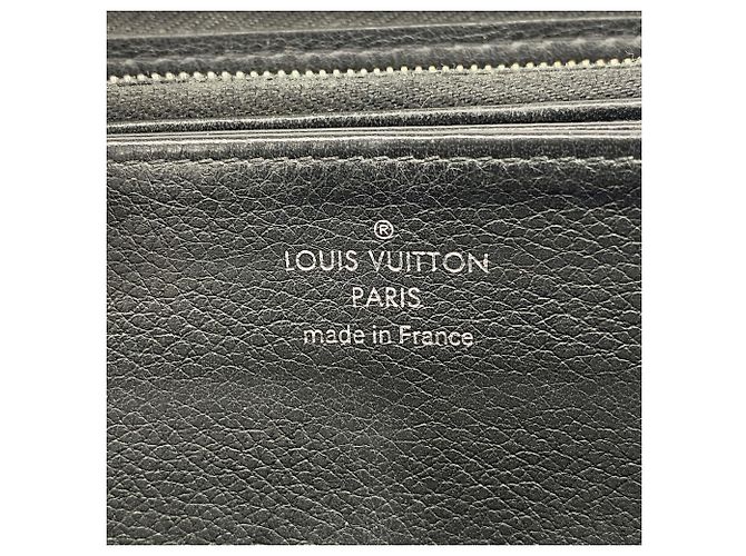 Louis Vuitton Mahina Zippy Wallet M61867 Noir Nero - vista 4