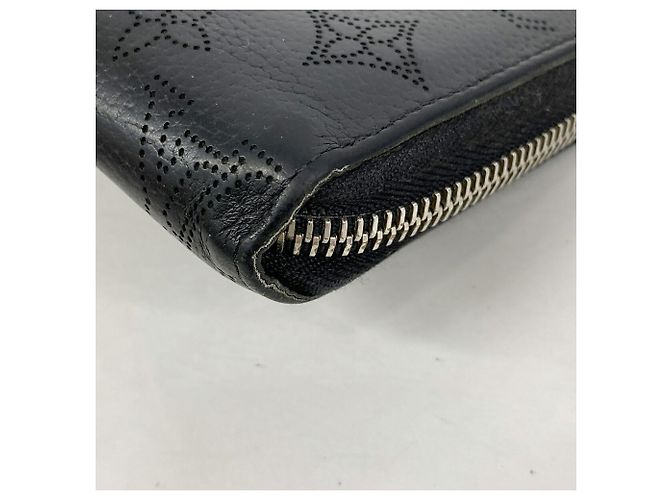 Louis Vuitton Mahina Zippy Wallet M61867 Noir Nero - vista 6