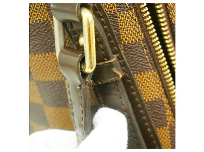 Borsa a tracolla Louis Vuitton Damier Cavalli Vington N41108 Ebene Damier ebene - vista 8