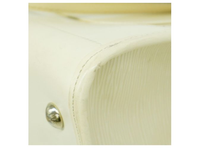 Borsa Tote Louis Vuitton Epi Madeleine GM Bianco sporco - vista 6
