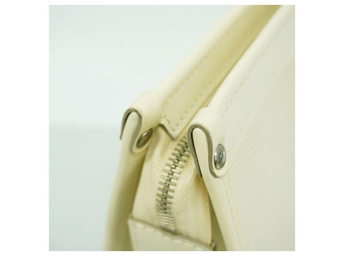 Borsa Tote Louis Vuitton Epi Madeleine GM Bianco sporco - vista 9