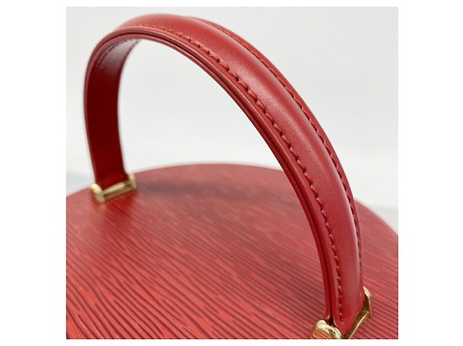 Borsa Vanity Louis Vuitton Epi Cannes Rosso - vista 9