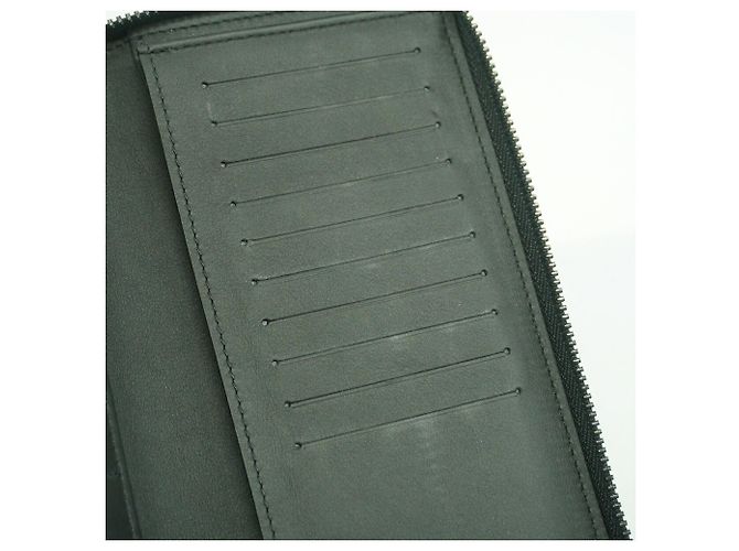 Louis Vuitton Monogram Shadow Zippy Wallet Black - view 7
