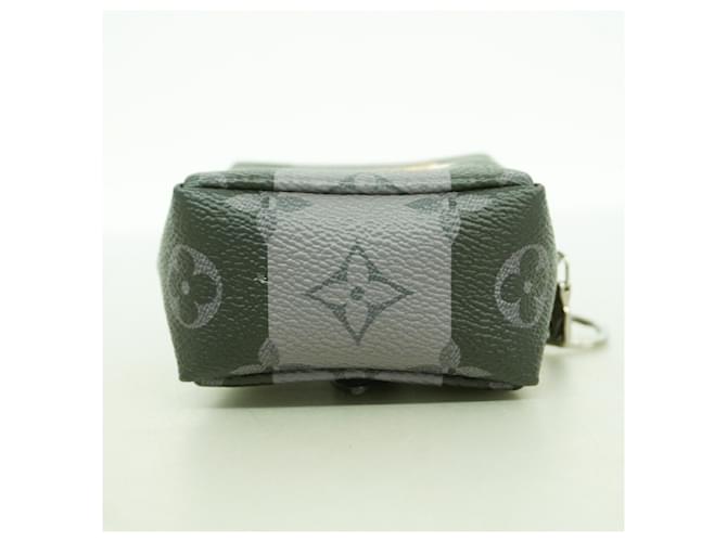 Louis Vuitton Monogram Eclipse Keyring Brown Black - view 3