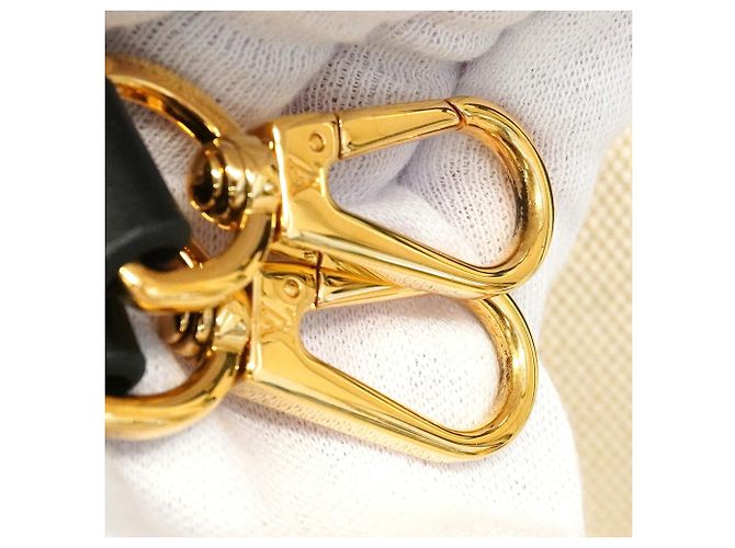Louis Vuitton Monogram Tuffetage On My Side MM Handtasche Schwarz Aus weiß - Ansicht 11