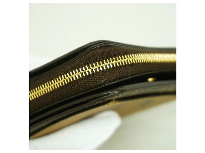 Louis Vuitton Monogram Giant Reverse Portefeuille Lou Wallet Marrone - vista 5