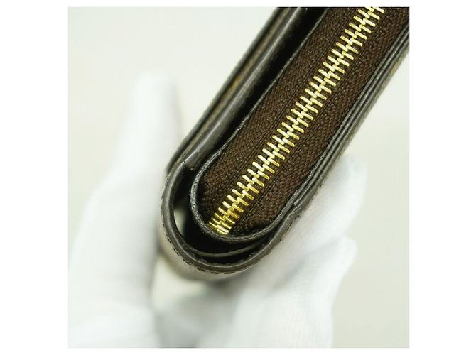 Louis Vuitton Monogram Giant Reverse Portefeuille Lou Wallet Marrone - vista 6
