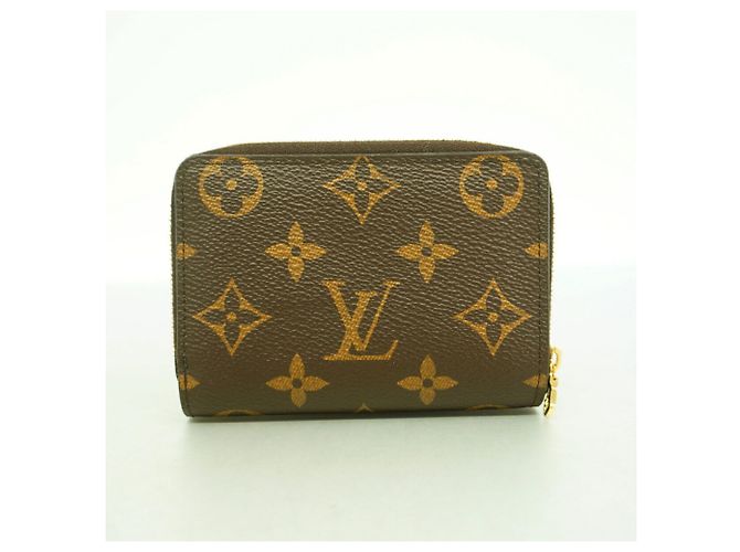 Louis Vuitton Monogram Giant Reverse Portefeuille Lou Wallet Marrone - vista 7