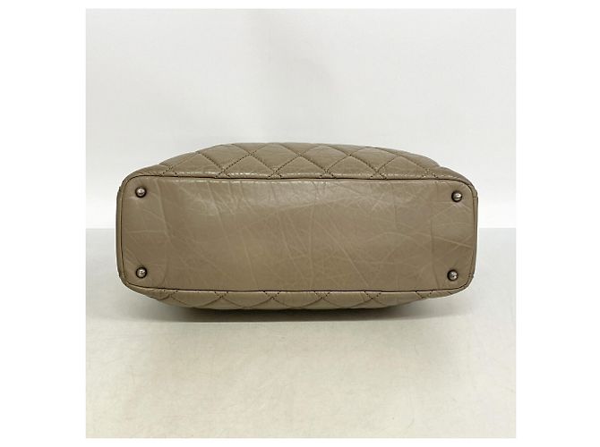 Borsa 2-Way Chanel Portobello in pelle e tweed Marrone - vista 3
