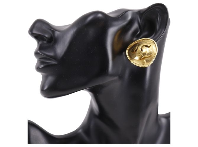 Chanel Coco Mark Ohrringe Golden - Ansicht 2