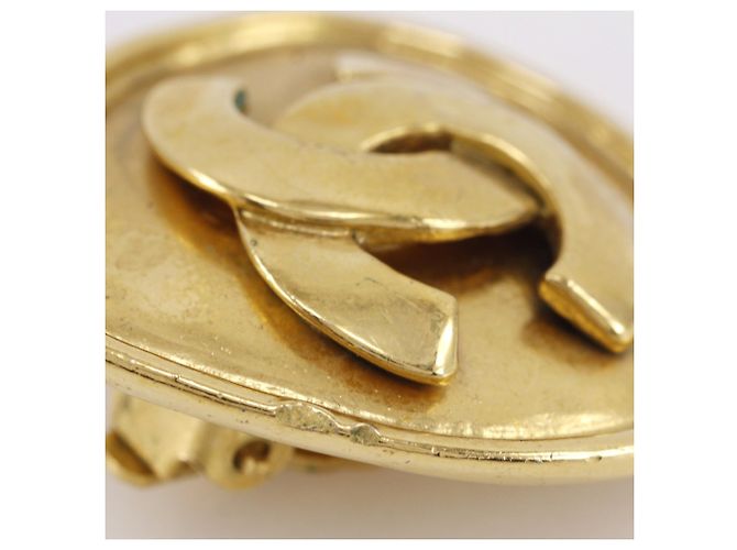 Chanel Coco Mark Ohrringe Golden - Ansicht 6