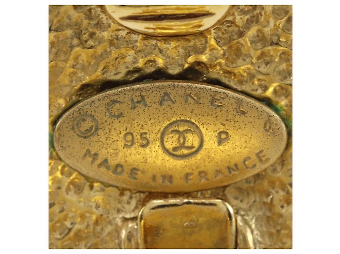Chanel Coco Mark Ohrringe Golden - Ansicht 8