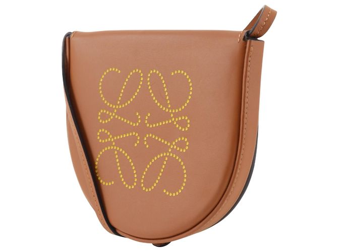 Borsa a tracolla Loewe Small Heel Pouch Marrone - vista 2