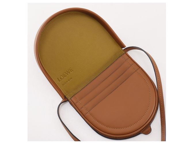 Borsa a tracolla Loewe Small Heel Pouch Marrone - vista 7