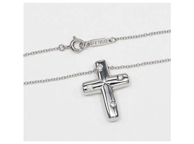 Collana Croce Dots Tiffany & Co. Argento - vista 6