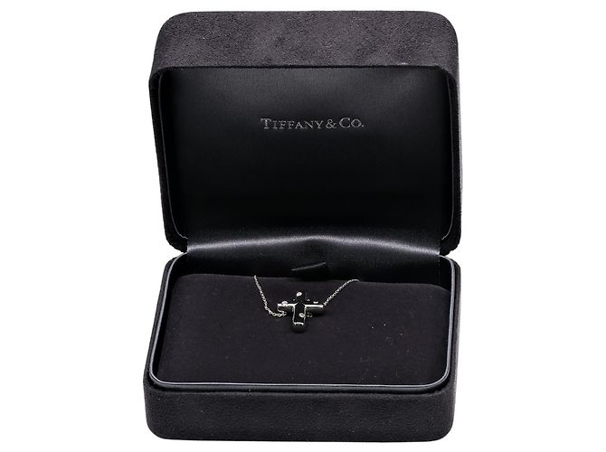 Collana Croce Dots Tiffany & Co. Argento - vista 8