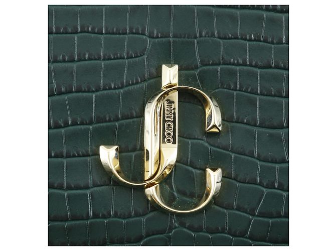 Borsa a tracolla Jimmy Choo Varenne Green Verde - vista 10