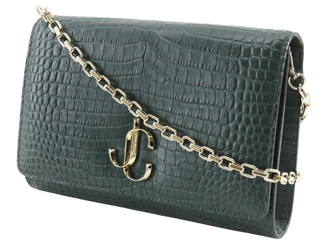 Borsa a tracolla Jimmy Choo Varenne Green Verde - vista 2