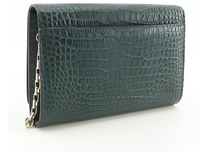 Borsa a tracolla Jimmy Choo Varenne Green Verde - vista 3