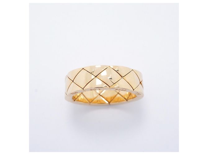 Anello Chanel Matelassé in oro giallo 18K - vista 2