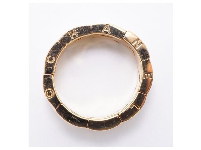 Anello Chanel Matelassé in oro giallo 18K - vista 4