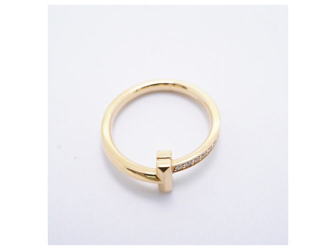 Anello Tiffany & Co. T One in oro giallo 18K - vista 3
