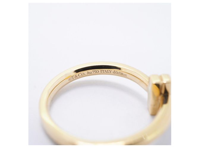 Anello Tiffany & Co. T One in oro giallo 18K - vista 4