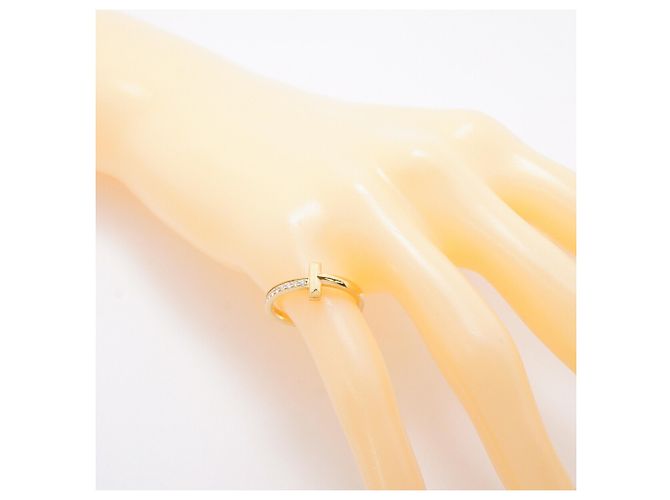Anello Tiffany & Co. T One in oro giallo 18K - vista 6