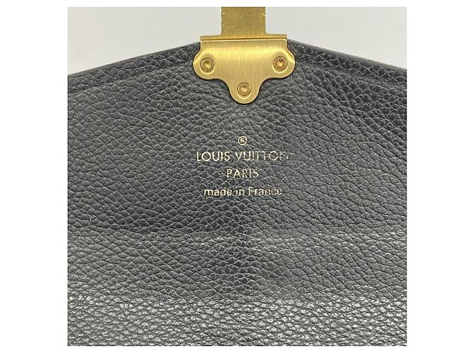 Louis Vuitton Damier Portefeuille Clapton Long Wallet Nero Damier ebene - vista 4