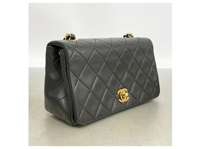 Borsa a tracolla Chanel Matelassé con catena Nero - vista 2