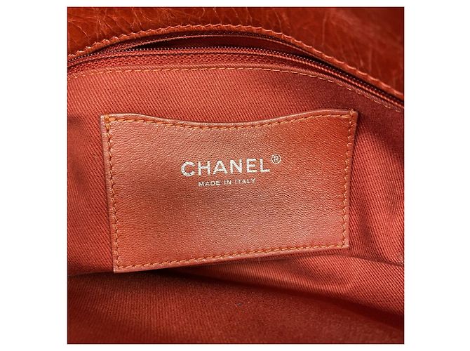 Borsa a tracolla Chanel Matelassé con catena Rosso - vista 5