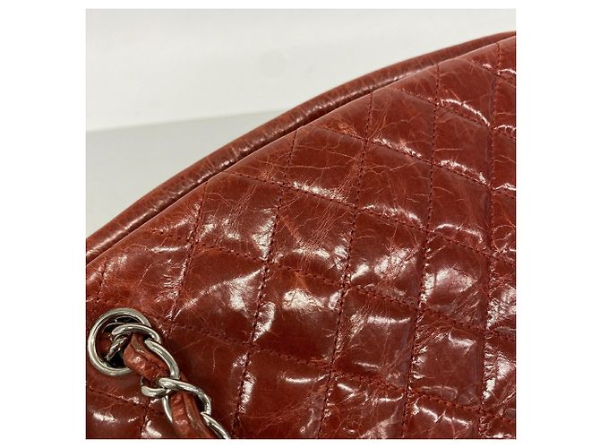 Borsa a tracolla Chanel Matelassé con catena Rosso - vista 7