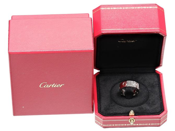 Anello Cartier Astro Love Bianco - vista 12