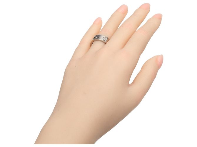 Anello Cartier Astro Love Bianco - vista 2