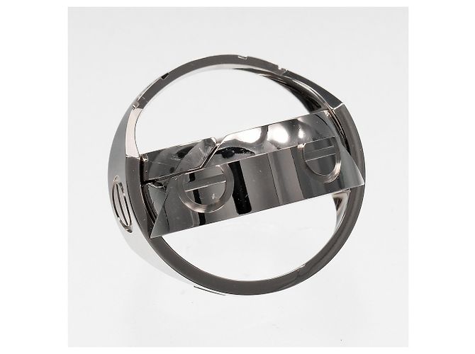 Anello Cartier Astro Love Bianco - vista 7