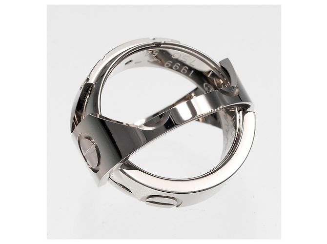 Anello Cartier Astro Love Bianco - vista 9