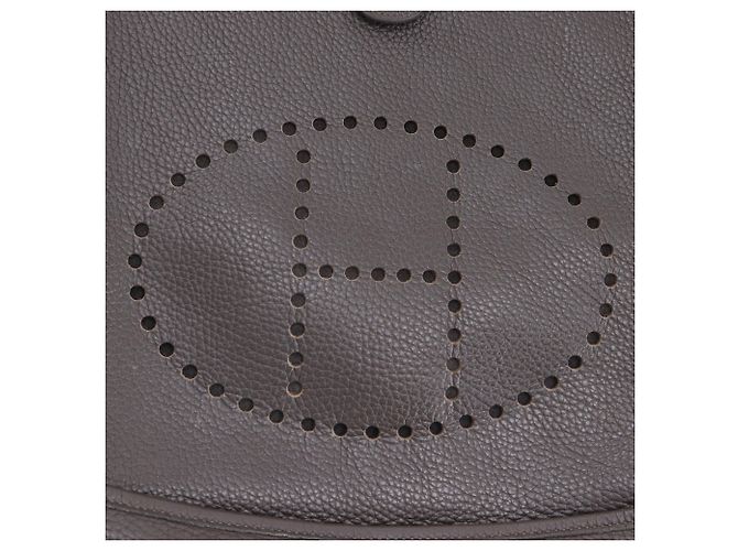 Hermès Borsa a tracolla Hermes Evelyne 1GM Marrone - vista 13
