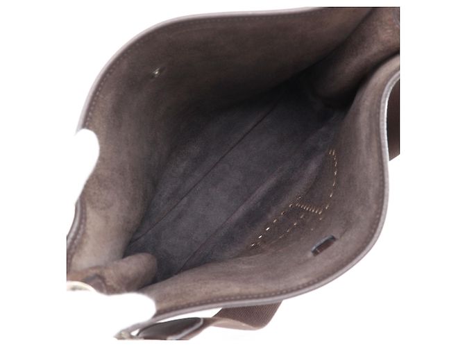 Hermès Borsa a tracolla Hermes Evelyne 1GM Marrone - vista 5