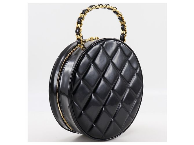 Chanel Vanity Handtasche Schwarz - Ansicht 3