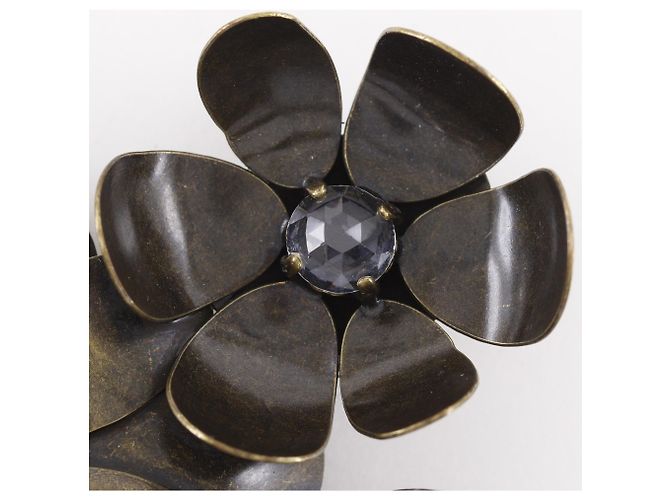 Spilla Fiore in Cristallo Louis Vuitton Bronzo - vista 9