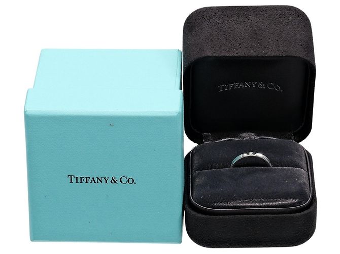 Tiffany & Co. True Ring aus Platin Silber - Ansicht 10