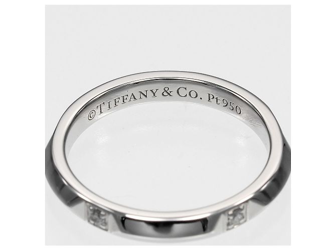 Tiffany & Co. True Ring aus Platin Silber - Ansicht 4