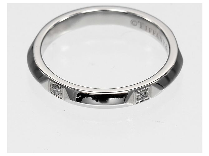 Tiffany & Co. True Ring aus Platin Silber - Ansicht 7