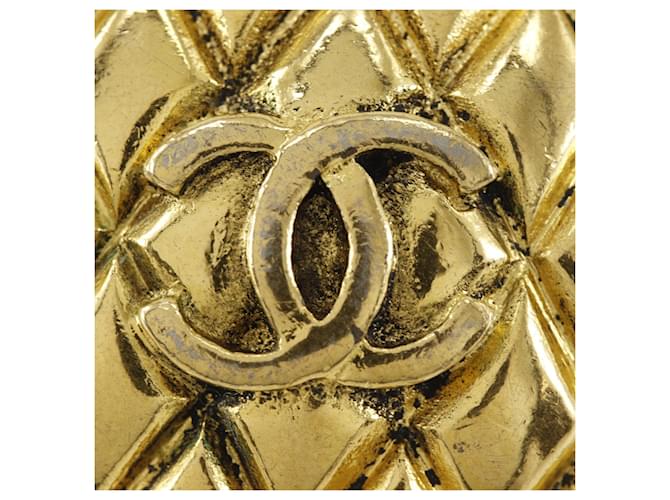 Orecchini Chanel Coco Mark Matelasse D'oro - vista 10