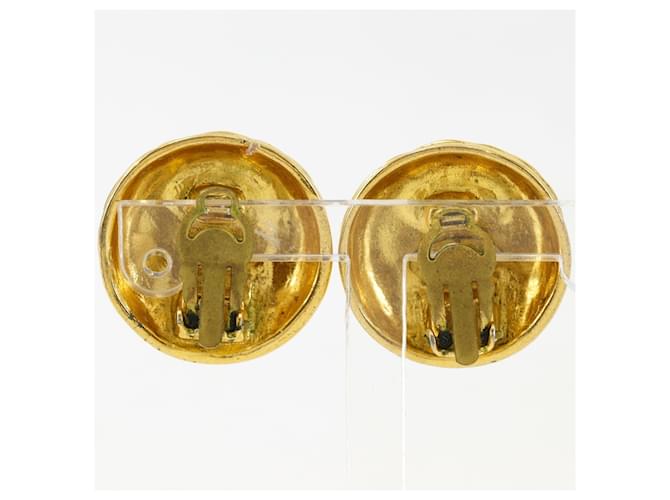 Orecchini Chanel Coco Mark Matelasse D'oro - vista 3