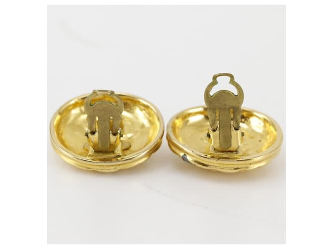 Orecchini Chanel Coco Mark Matelasse D'oro - vista 6