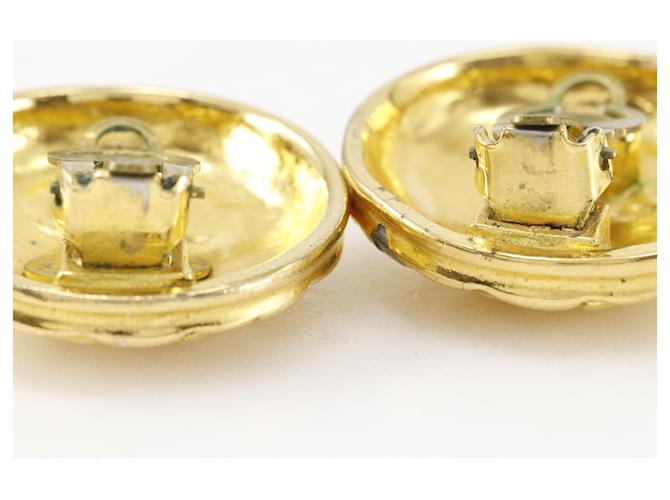 Orecchini Chanel Coco Mark Matelasse D'oro - vista 7