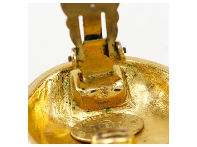 Orecchini Chanel Coco Mark Matelasse D'oro - vista 8
