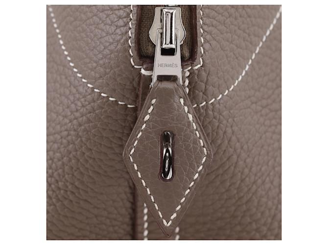 Hermès Borsa a mano Hermes Bolide Marrone - vista 12